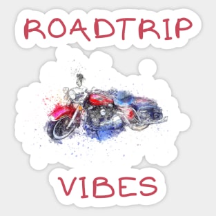 Roadtrip vibes Sticker